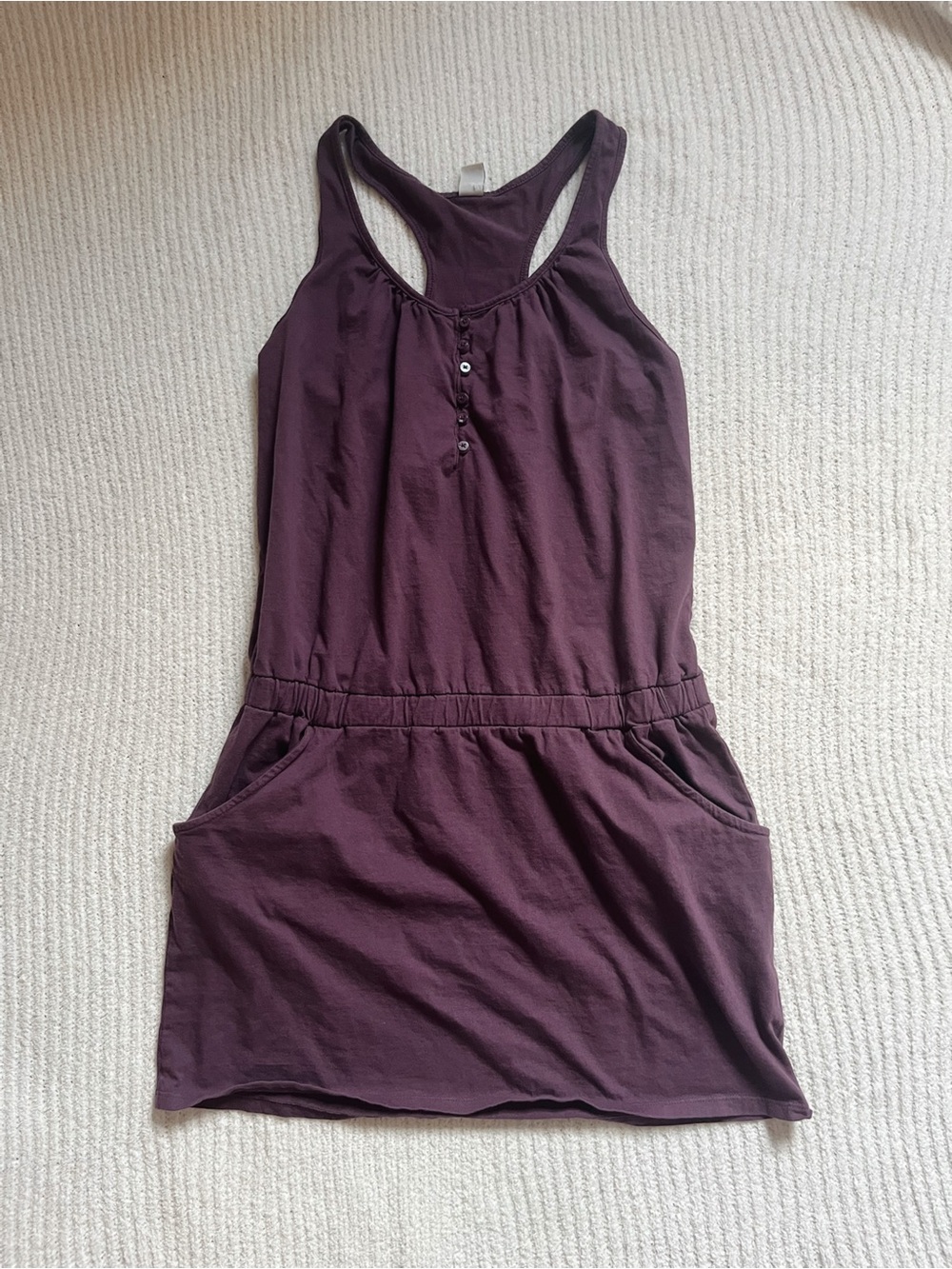 Old Navy Plum Racerback Mini Dress with Pockets